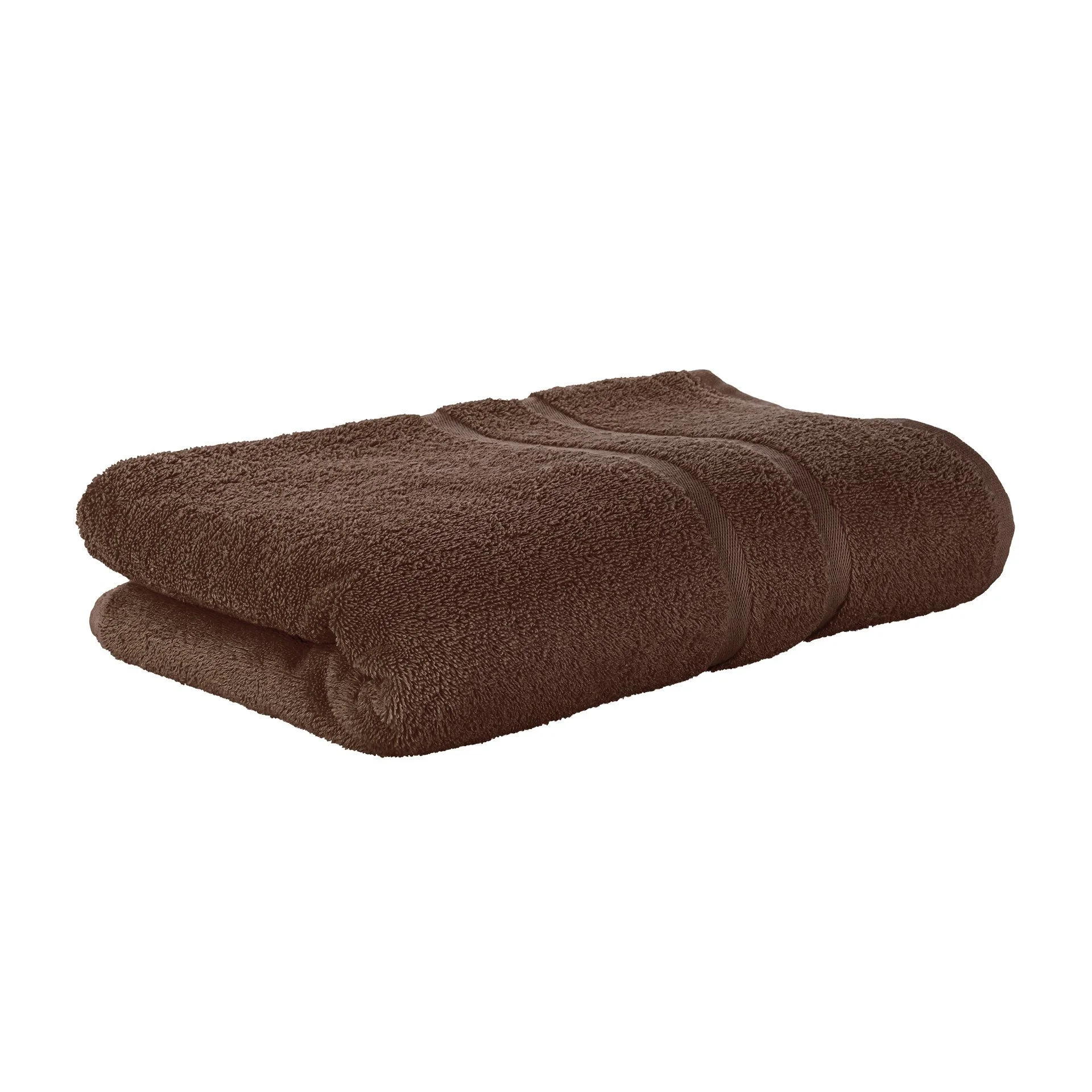 STICKANDSHINE Frottee-Handtücher · Dunkelbraun · 100% Baumwolle · 500 g/m²